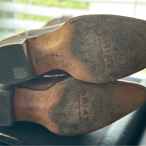 Ariat Women's Rich Brown Cowboy Boots size 10 - Picture 7 of 11